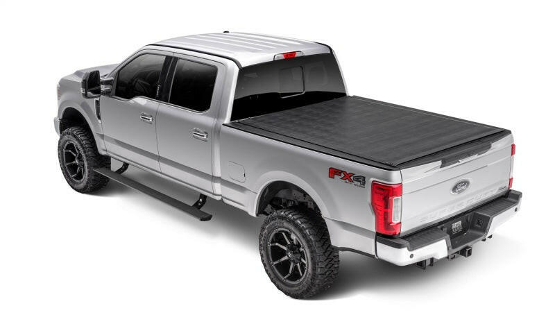 AMP Research 22-23 Ford F-250/350/450 All Cabs (Fits Only Sync 4 Models) PowerStep Plug N Play - Blk Running Boards AMP Research