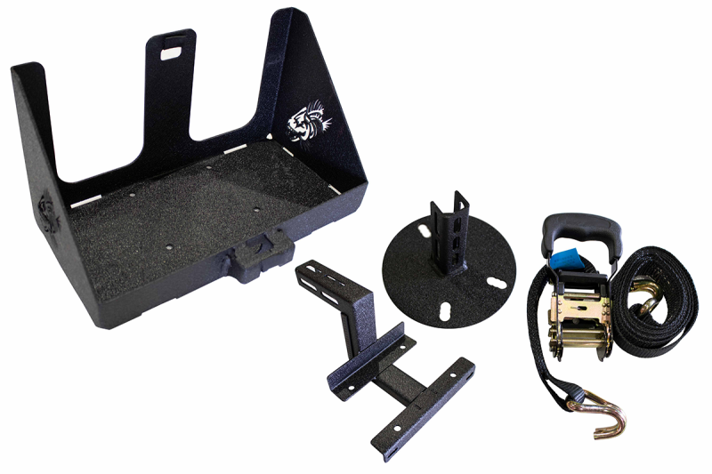 Fishbone Offroad Spare Tire Jerry Can Mount Truck Bed Rack Fishbone Offroad