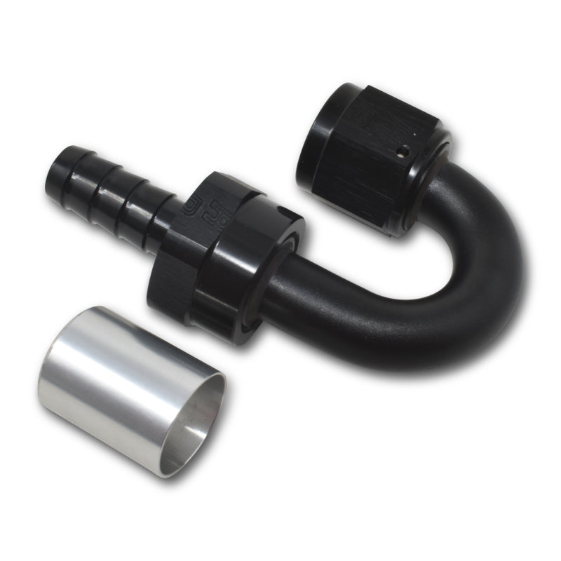 Russell Performance -12 AN Proclassic Crimp 180 Degree End (O.D. 0.950) Fittings Russell