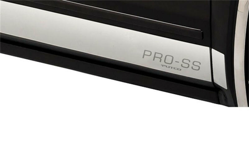 Putco 17-20 Ford SuperDuty SuperCrew - 6.5ft Bed Pro Stainless Steel Rocker Panels Body Armor & Rock Rails Putco