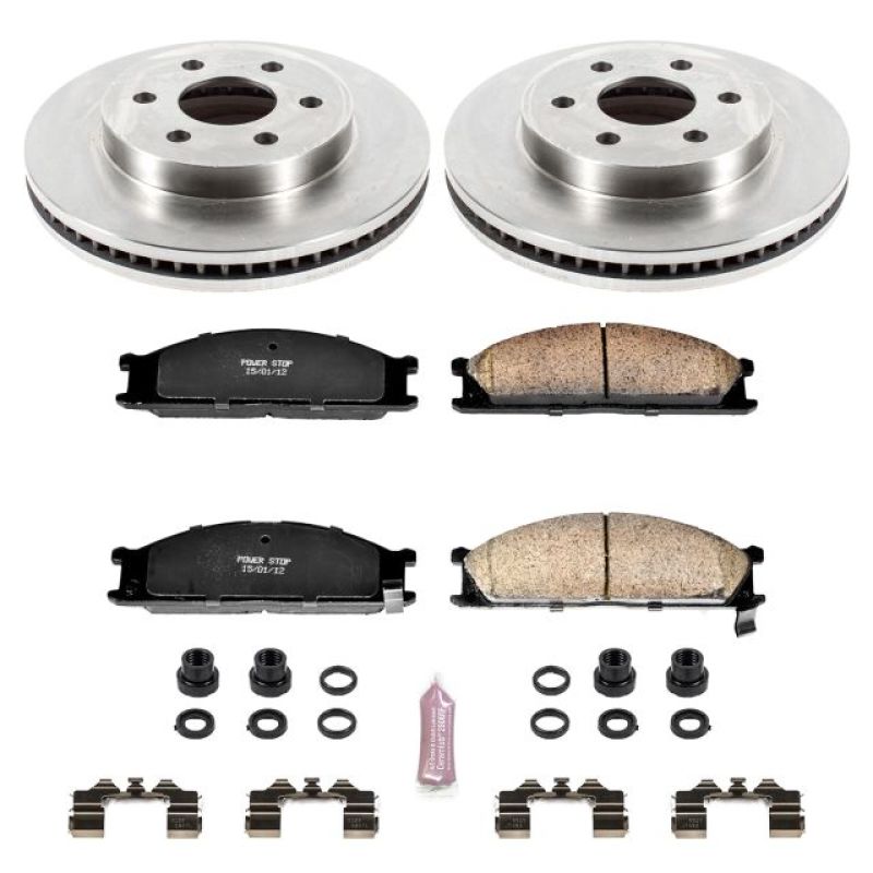 Power Stop 98-99 Cadillac DeVille Front Autospecialty Brake Kit Brake Kits - OE PowerStop