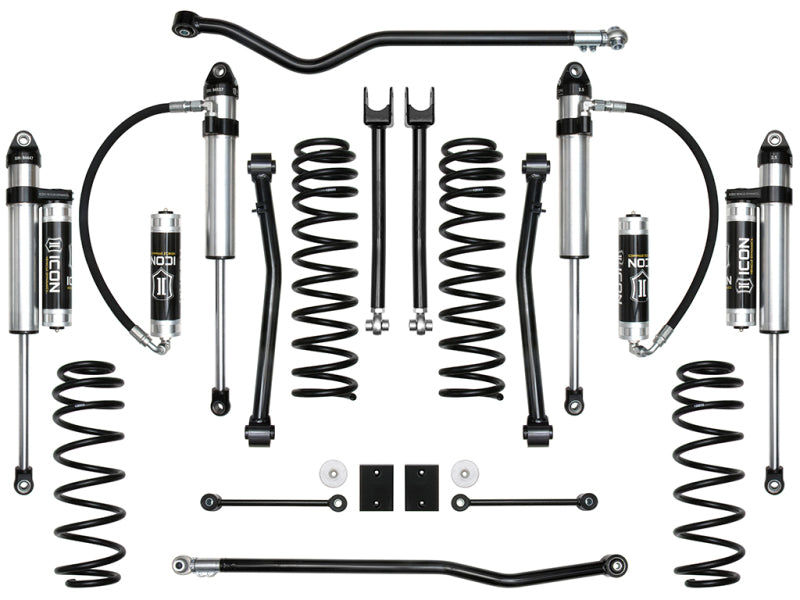 ICON 2018+ Jeep Wrangler JL 2.5in Stage 6 Suspension System Shocks and Struts ICON