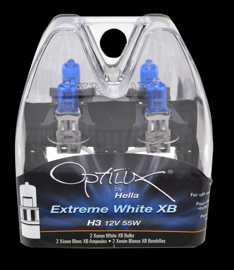 Hella H3 12V 55W Xen White XB Bulb (Pair) Bulbs Hella