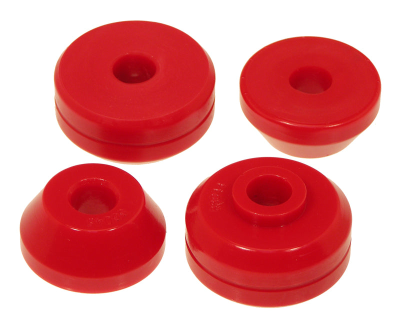 Prothane 95-99 Mitsubishi Eclipse Rear Shock Bushings - Red Bushing Kits Prothane