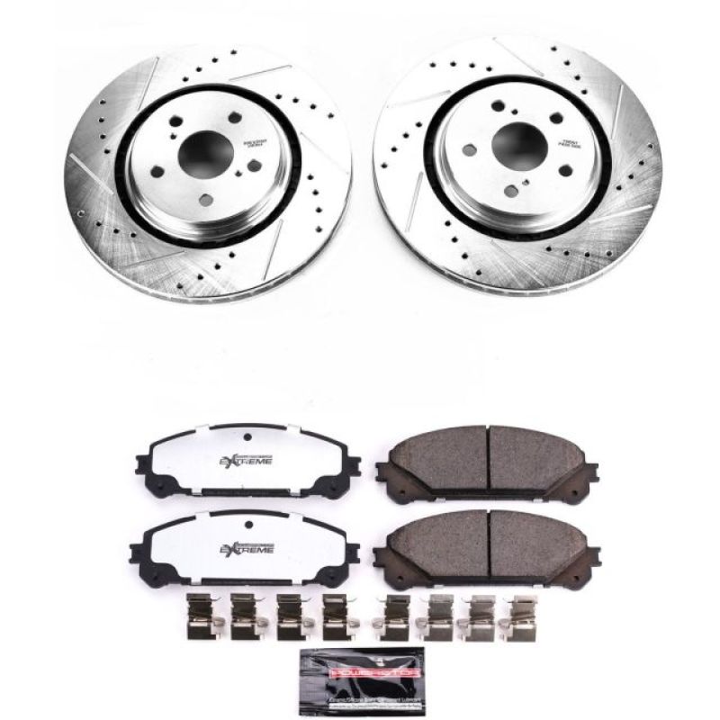 Power Stop 16-18 Lexus RX350 Front Z36 Truck & Tow Brake Kit Brake Kits - Performance D&S PowerStop