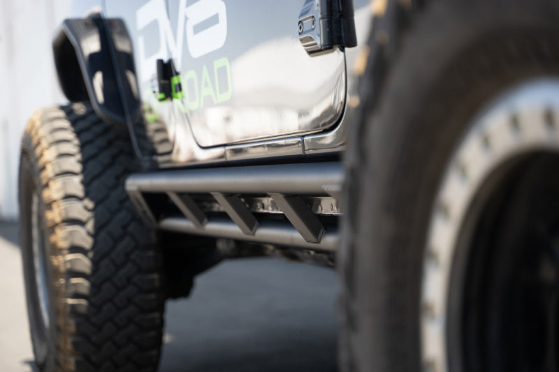 DV8 Offroad 18-23 Jeep Wrangler JL 4 Door FS-15 Series Rock Sliders Body Armor & Rock Rails DV8 Offroad