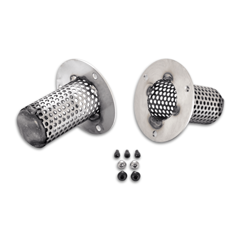 Vance & Hines HD Dyna Mini Grnd/Eliminator 300 Quiet Baffle Exhaust Adapters Vance and Hines