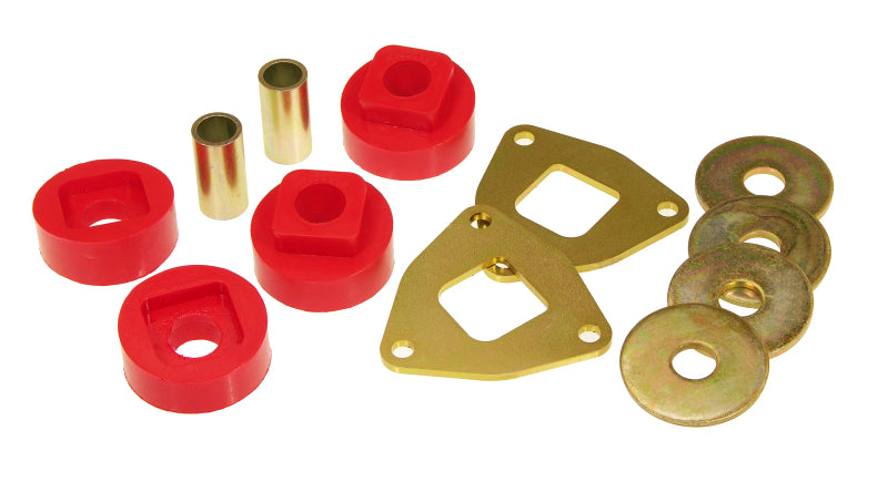Prothane 84 Range Rover Track Rod to Chassis Bushings - 20mm - Red Bushing Kits Prothane
