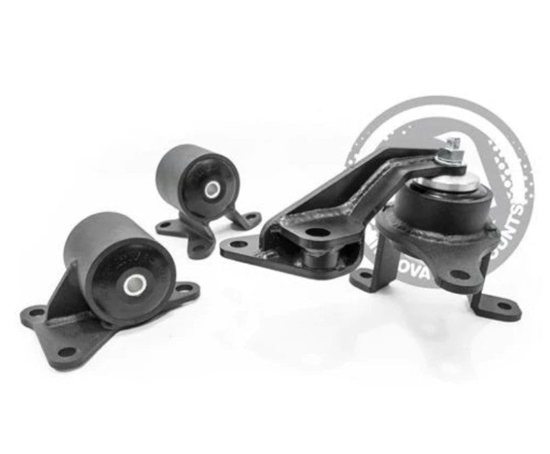Innovative 98-02 Accord F-Series Black Steel Mounts 95A Bushings Engine Mounts Innovative Mounts