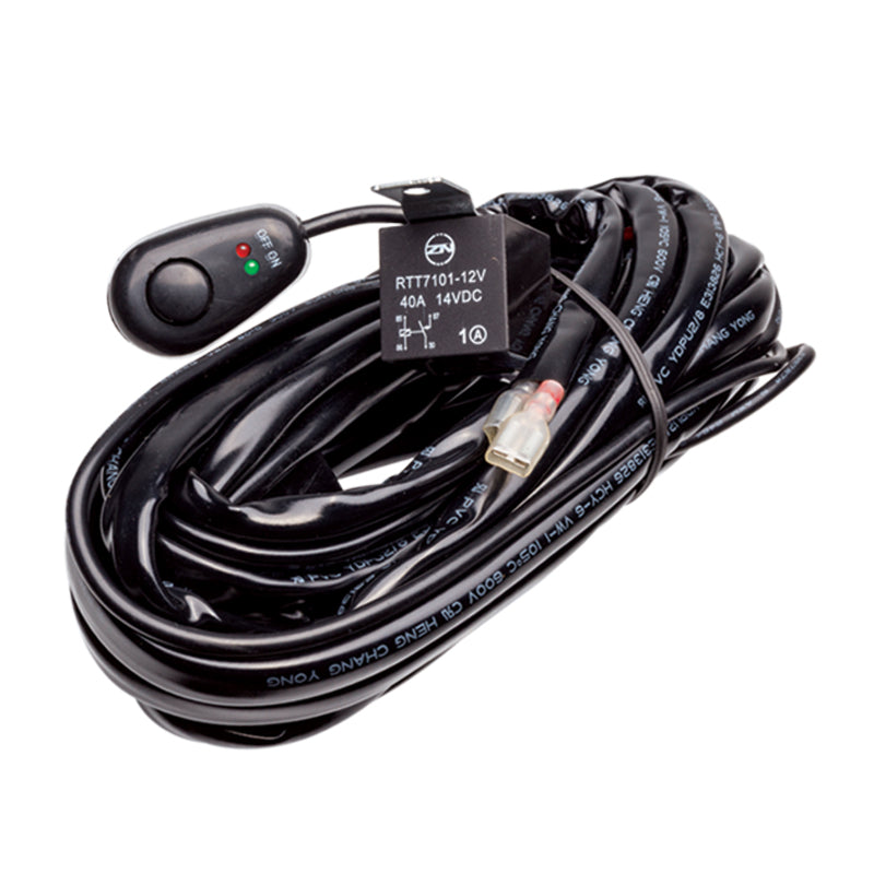 Oracle Off-Road 40A Single Light Harness - Heavy Duty Light Accessories and Wiring ORACLE Lighting