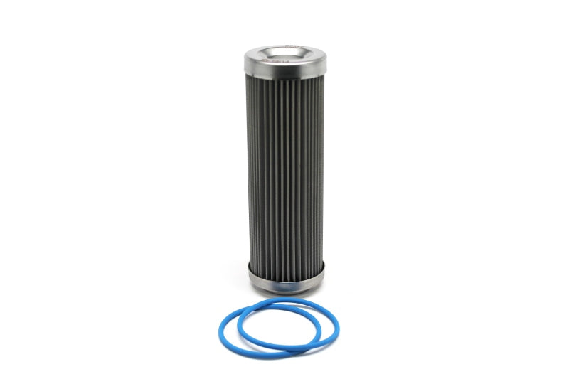 Fuelab 40 Micron Stainless Replacement Element - 5in w/2 O-Rings & Instructions Fuel Filters Fuelab