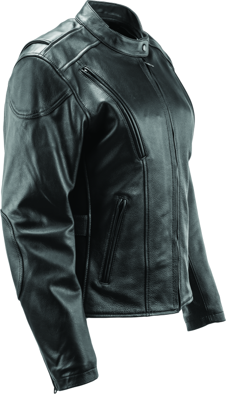 Kuryakyn Leather By River Road Race Leather Jacket Black Womens - Small Jackets - Leather Kuryakyn