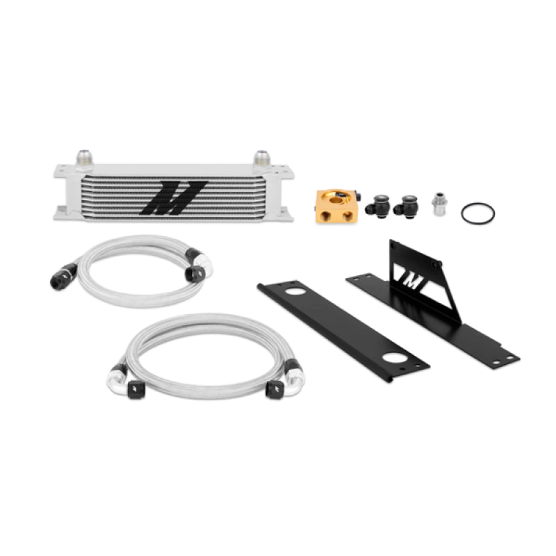 Mishimoto 02-05 Subaru WRX/STi Thermostatic Oil Cooler Kit Oil Coolers Mishimoto