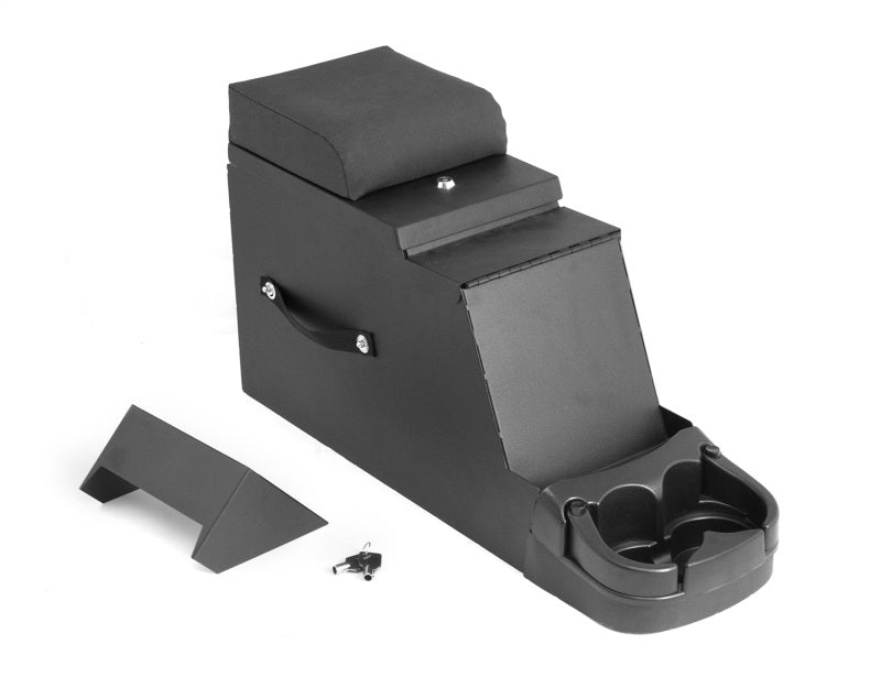 Rugged Ridge Stereo Security Console Black 76-95 Jeep CJ / Jeep Wrangler Dash & Interior Trim Rugged Ridge