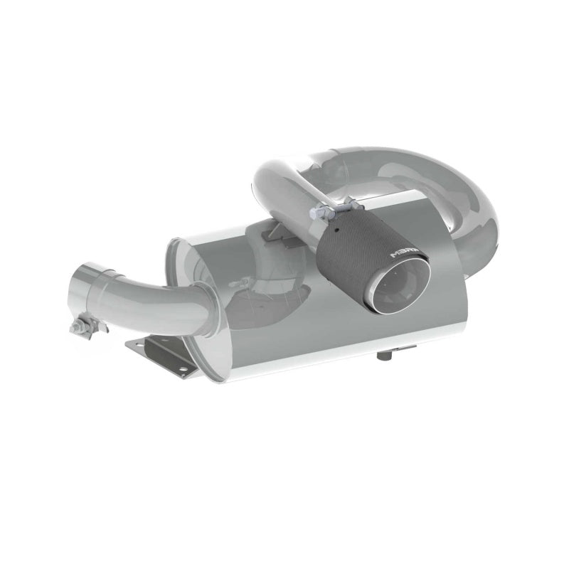 MBRP 18-19 Can-Am Maverick Sport 1000R Slip On Exhaust Center Exit - Performance Series Catback MBRP