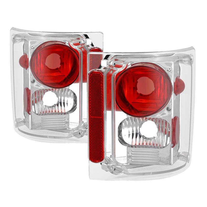 xTune Chevy Suburban 73-91 Euro Style Tail Lights - Chrome ALT-JH-CCK73-C Tail Lights SPYDER