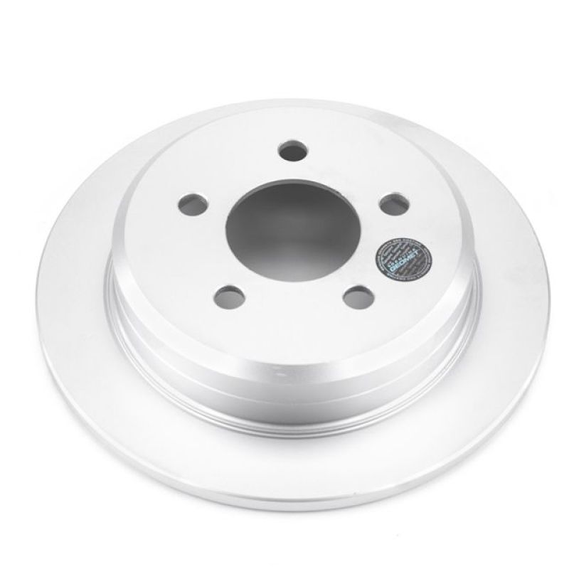 Power Stop 93-98 Jeep Grand Cherokee Rear Evolution Geomet Coated Rotor Brake Rotors - OE - Cryo PowerStop