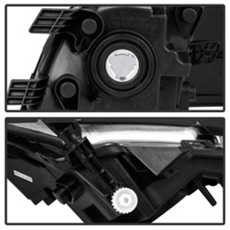 Spyder Volkswagen Jetta MK6 2015-2016 Sedan 4Dr only OEM Style Fog Lights w/Switch Clear FL-VJ2015-C Fog Lights SPYDER