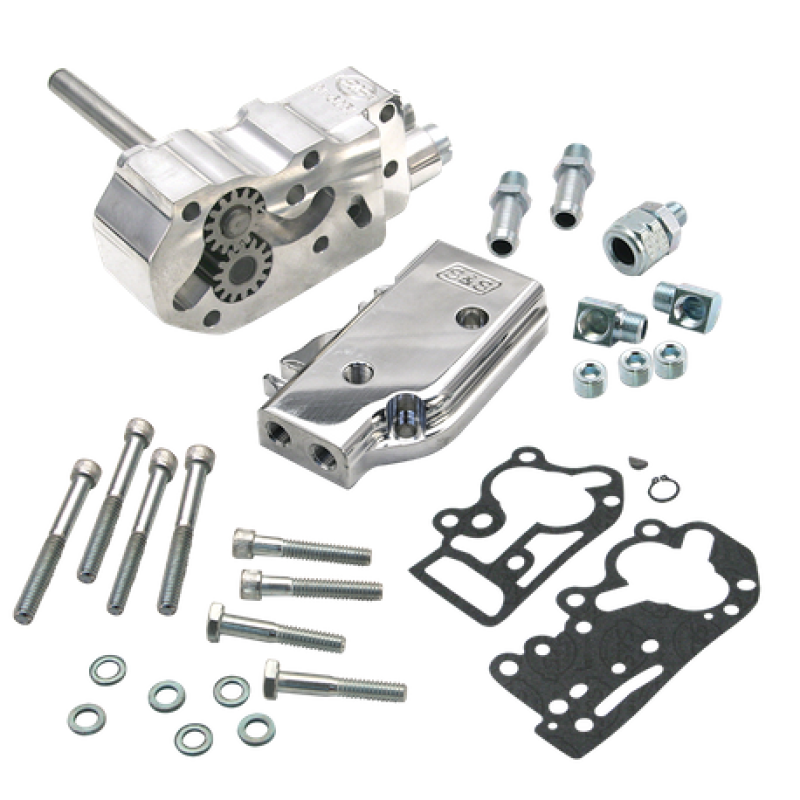 S&S Cycle 84-99 BT Billet Universal Oil Pump Only Kit Oil Pumps S&S Cycle