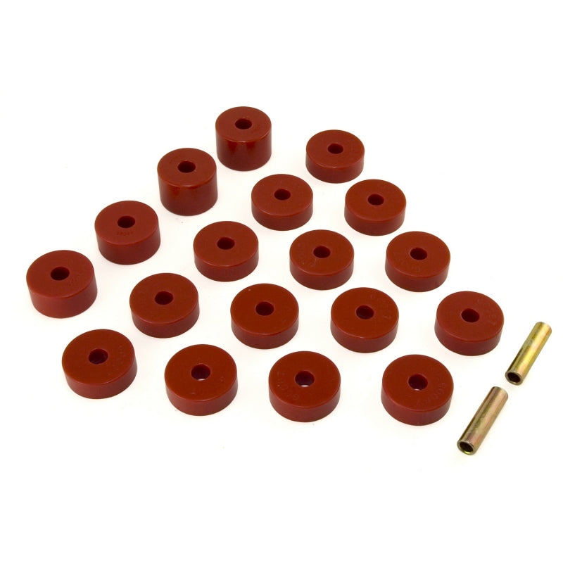 Rugged Ridge Bushing Set Body Mount 74-75 CJ Bushing Kits Rugged Ridge