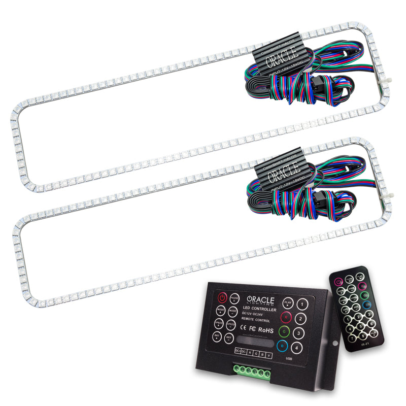 Oracle GMC Sierra 88-98 Halo Kit - ColorSHIFT w/ 2.0 Controller Headlights ORACLE Lighting