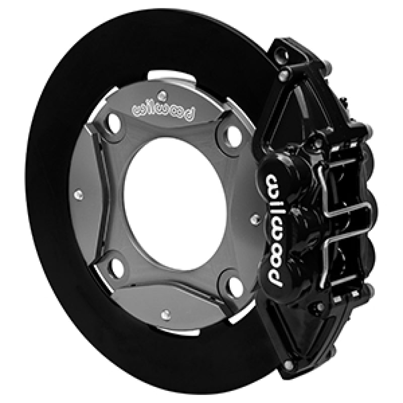 Wilwood 16-21 Polaris RZR XP 4 Turbo Rear Kit 11.25in - Black Brake Kits - Performance Drill Wilwood
