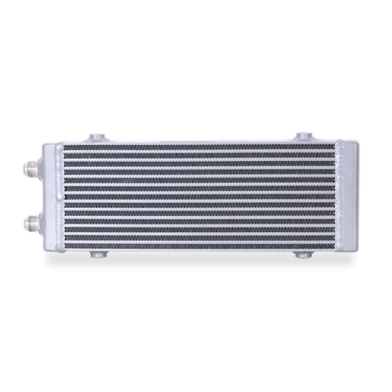 Mishimoto Universal Medium Bar and Plate Dual Pass Silver Oil Cooler Oil Coolers Mishimoto