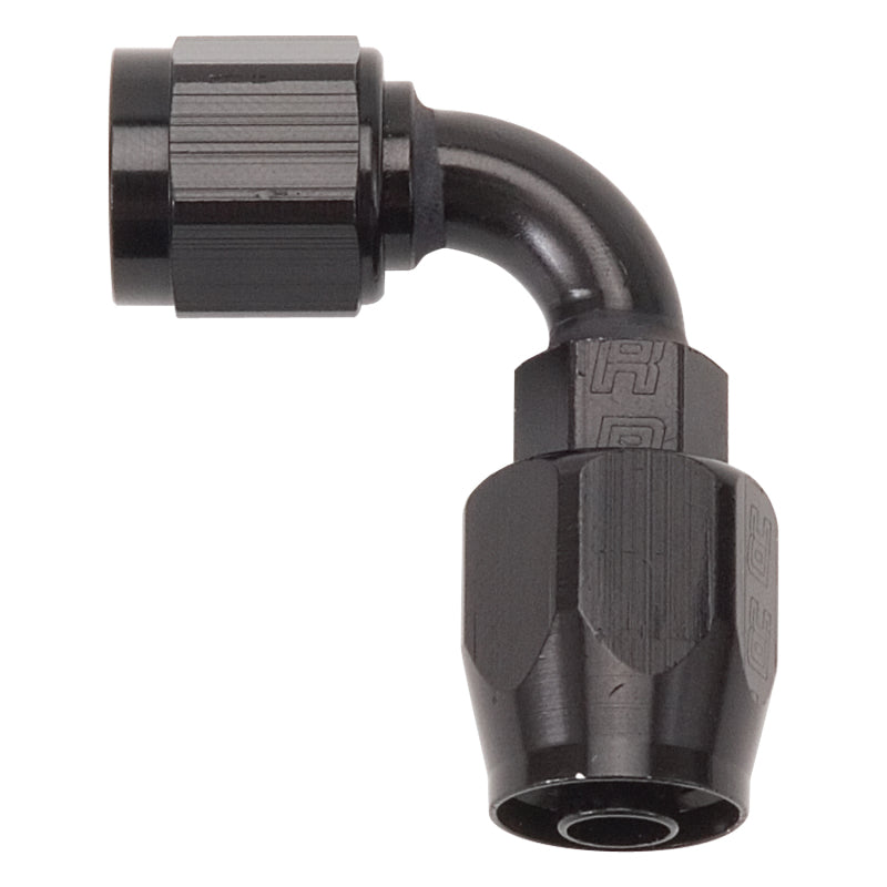 Russell Performance -16 AN Black 90 Degree Full Flow Hose End Fittings Russell