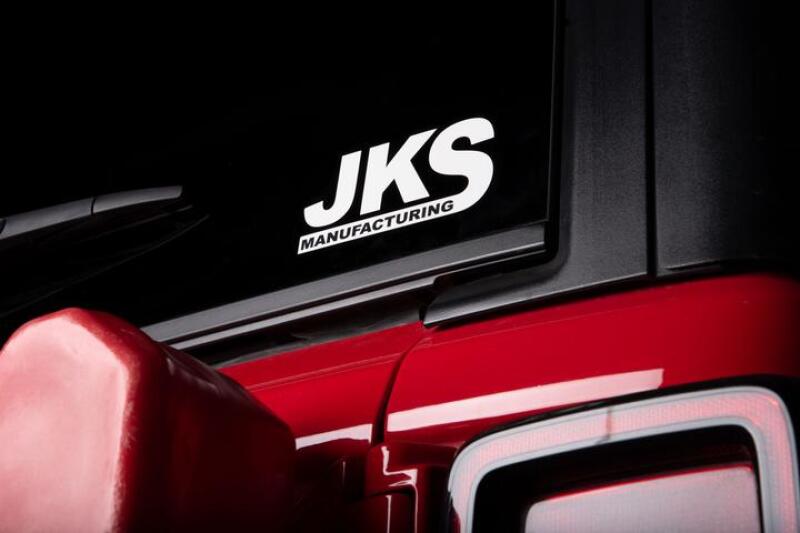 JKS Manufacturing 2.5x5 Diecut Decal - White Shirts JKS Manufacturing