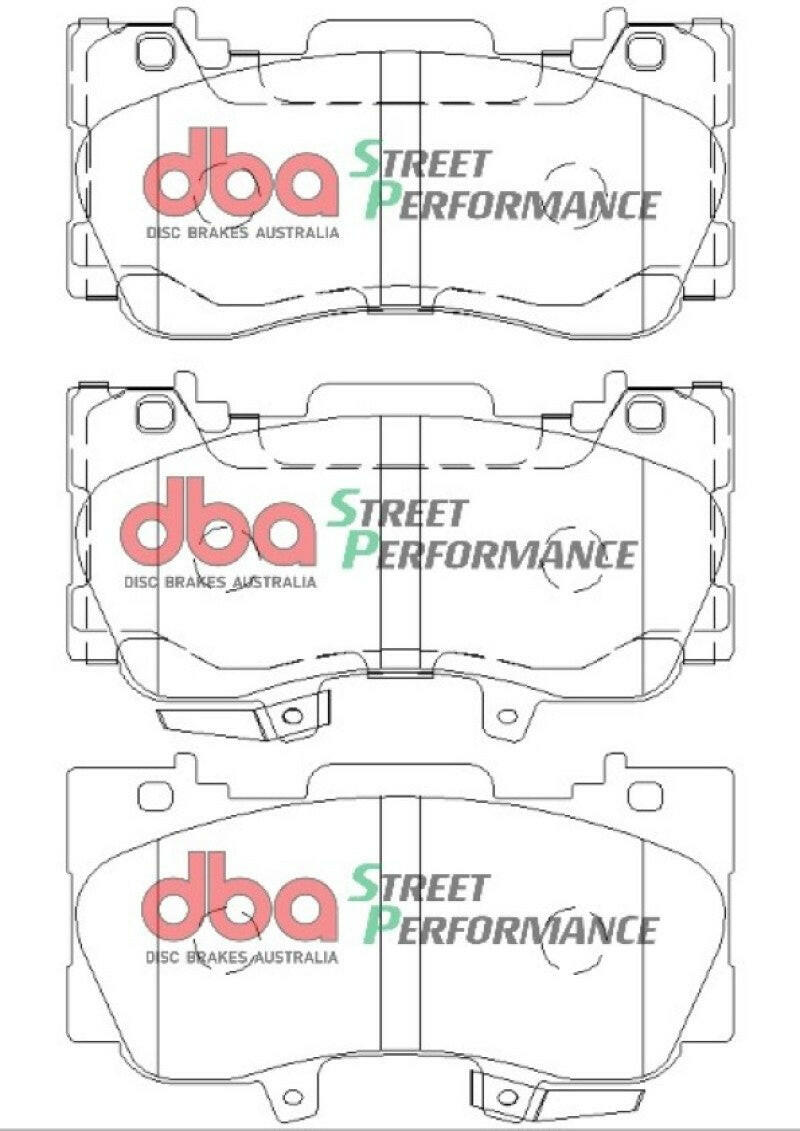 DBA 08/14-06/18 Ford Mustang 2.3 Ecoboost SP500 Brake Pads Brake Pads - Performance DBA