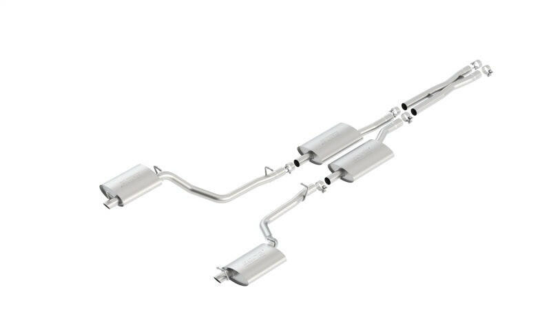 Borla 11-14 Dodge Charger SE / 11-14 Chrysler 300 Ltd/Base/12 300 S X-Pipe Touring Catback Exhaust Catback Borla