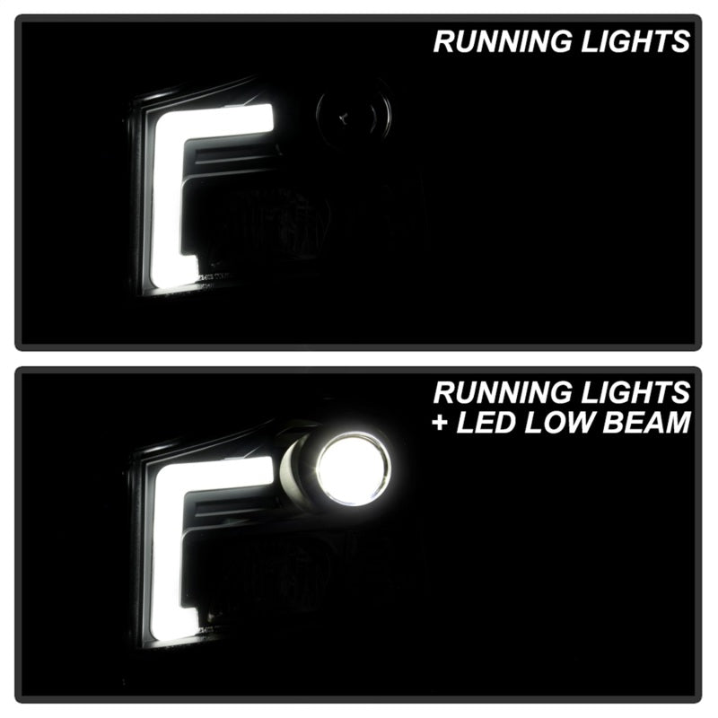 Spyder 04-15 Nissan Titan High-Power LED Module Equipped Headlights - Black (PRO-YD-NTI04PL-BK) Headlights SPYDER