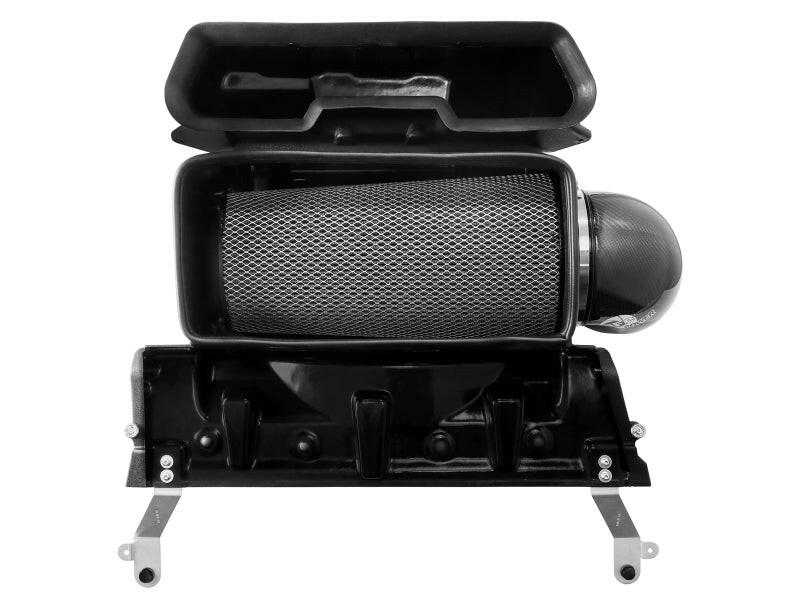 aFe 21-23 RAM 1500 TRX Track Series Carbon Fiber Cold Air Intake System w/ Pro 5R Filter Cold Air Intakes aFe