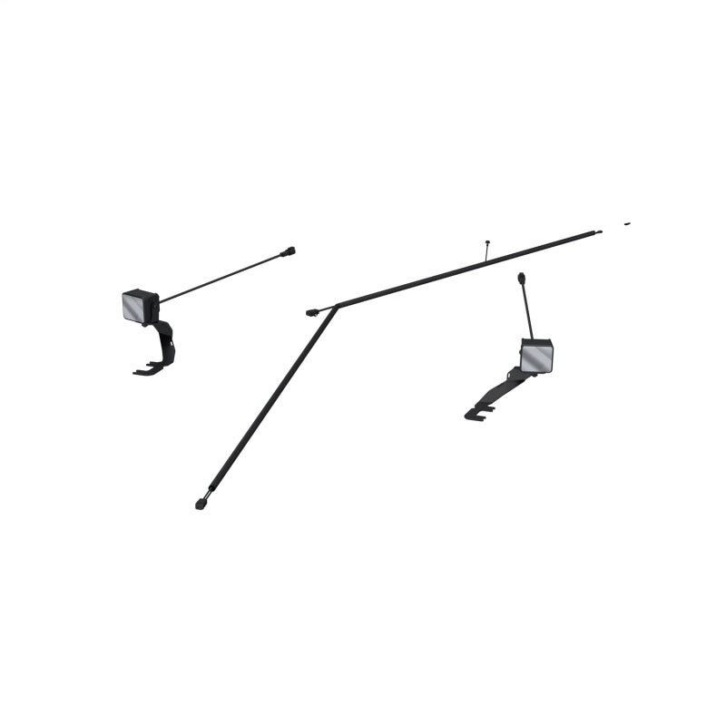 MBRP Ditch Light Kit Spot Beam Ford Ranger Raptor 24-26 Upfitter Switch Models Only Driving Lights MBRP