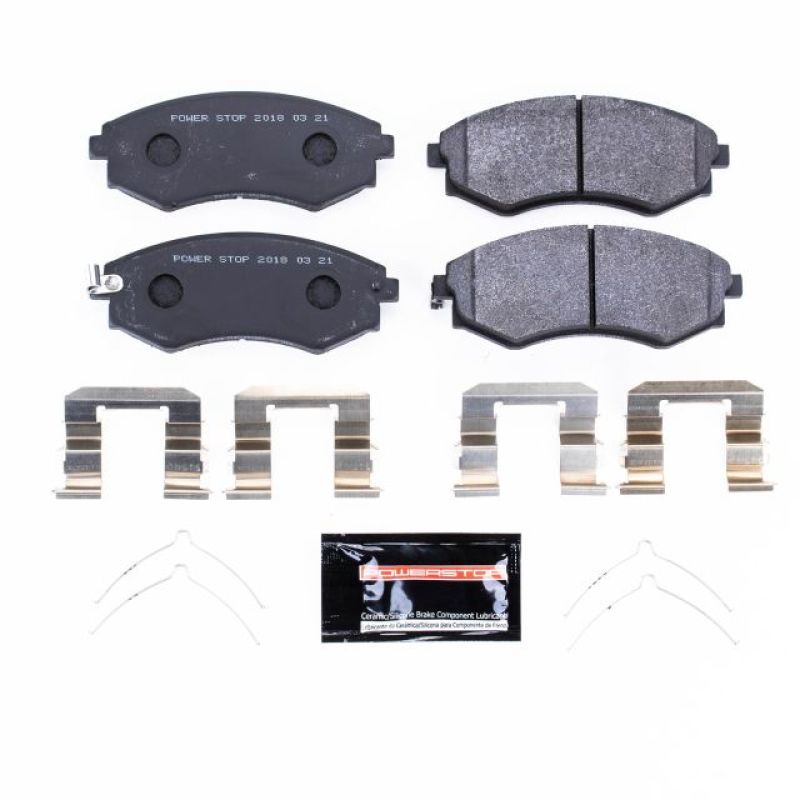 Power Stop 92-01 Hyundai Elantra Front Track Day SPEC Brake Pads Brake Pads - Racing PowerStop