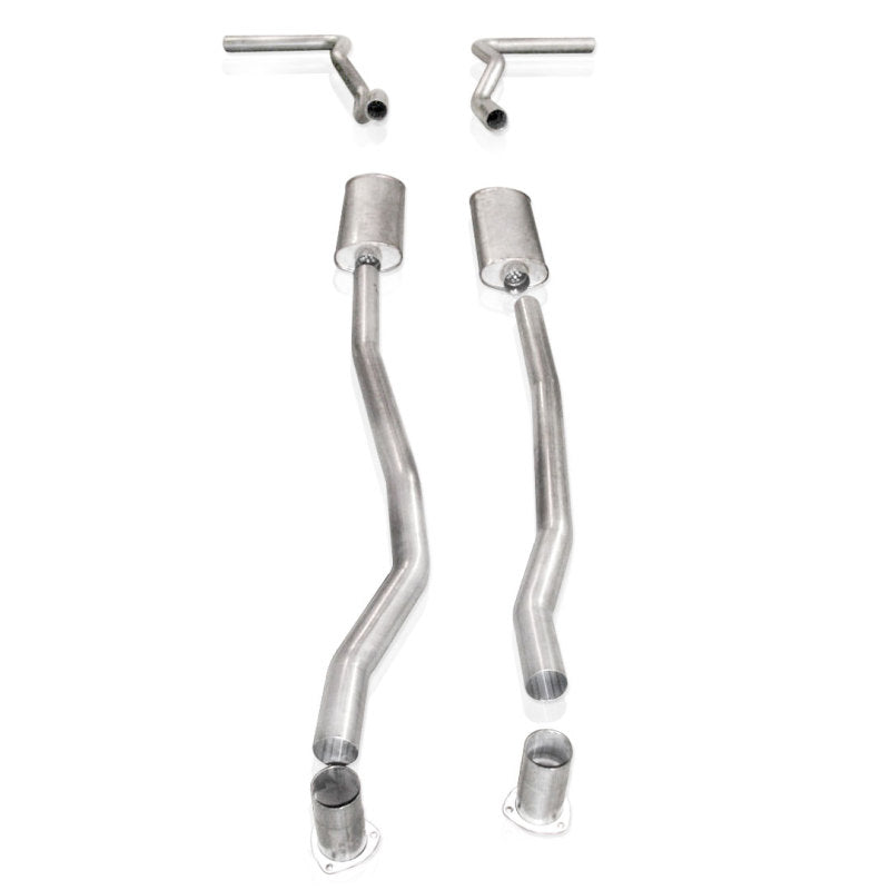 Stainless Works Chevy/GMC Truck 1967-87 Exhaust Truck 3in Chambered System Catback Stainless Works