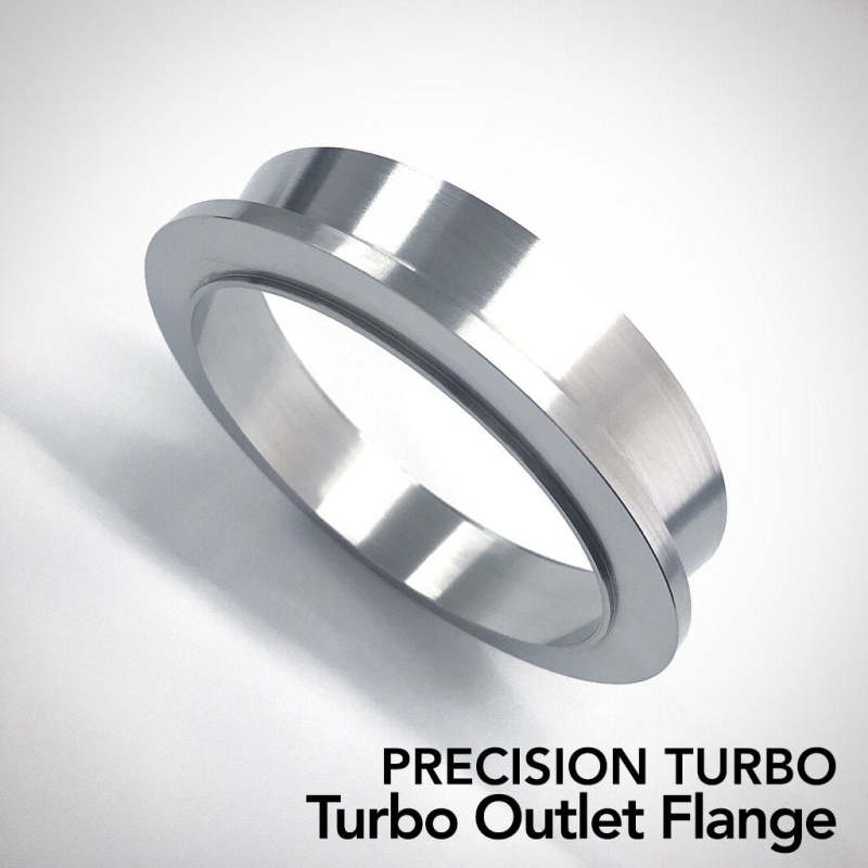 Ticon Precision Turbo Discharge Flange T4 3 -5/8in Turbo (Fits PTP074-3036) - 4in Tubing Flanges Ticon