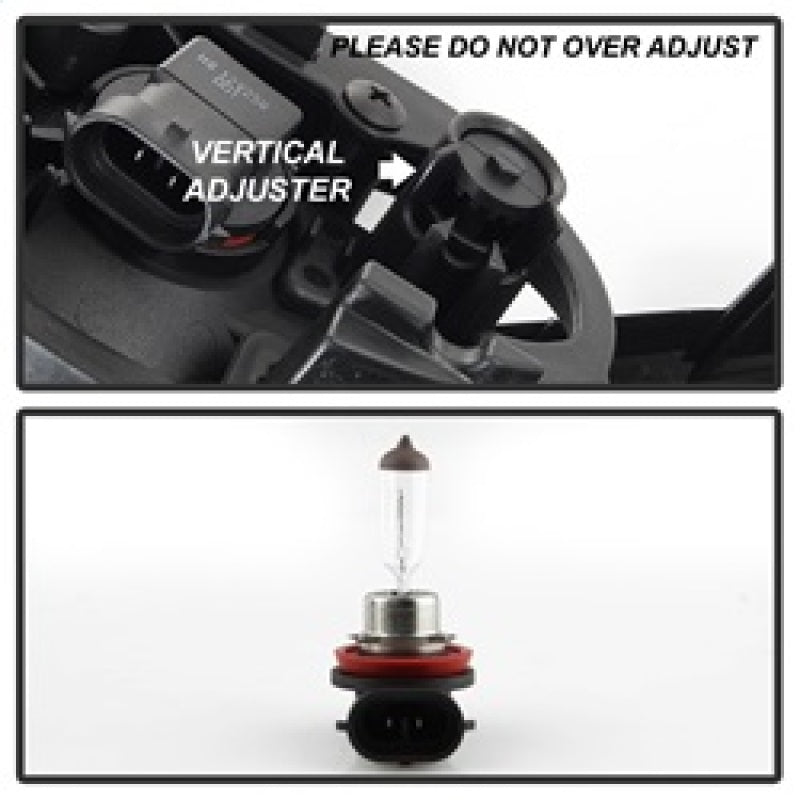 Spyder 17-18 Honda CRV OEM Fog Lights w/Switch & Cover - Clear (FL-HCRV2017-T-C) Fog Lights SPYDER