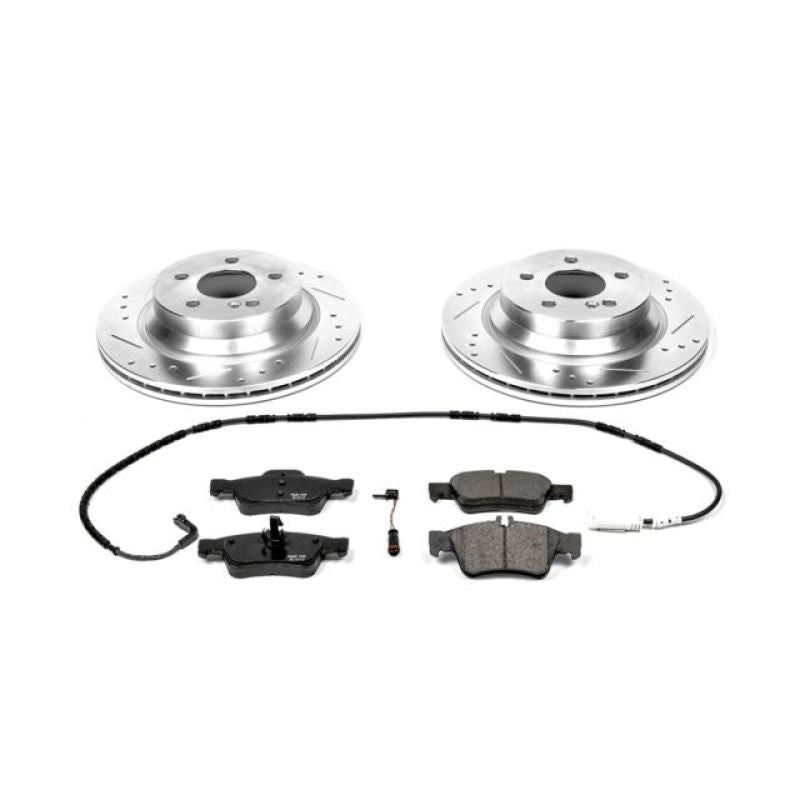 Power Stop 06-09 Mercedes-Benz E350 Rear Z23 Evolution Sport Brake Kit Brake Kits - Performance D&S PowerStop
