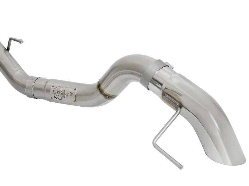 aFe MACH Force-XP Cat-Back Exhaust w/ Dual Hi-Tuck Pol Tips 17-18 Ford F-150 Raptor V6-3.5L Catback aFe