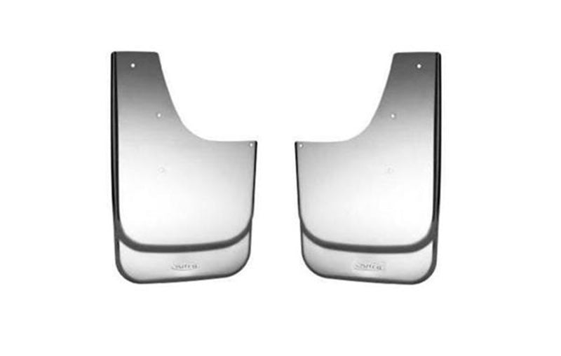 Putco Universal - Set of 2 (Can Be Used on Front or Rear) 17.71in x 11.95in Form Fitted Mud Skins Mud Flaps Putco