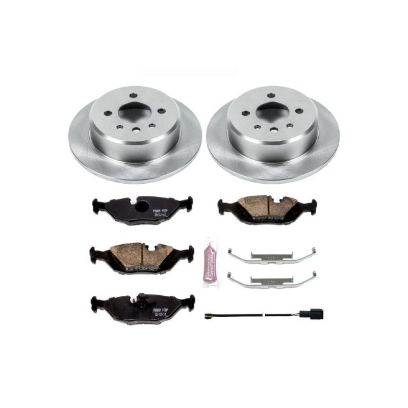 Power Stop 91-92 BMW 318i Rear Autospecialty Brake Kit Brake Kits - OE PowerStop