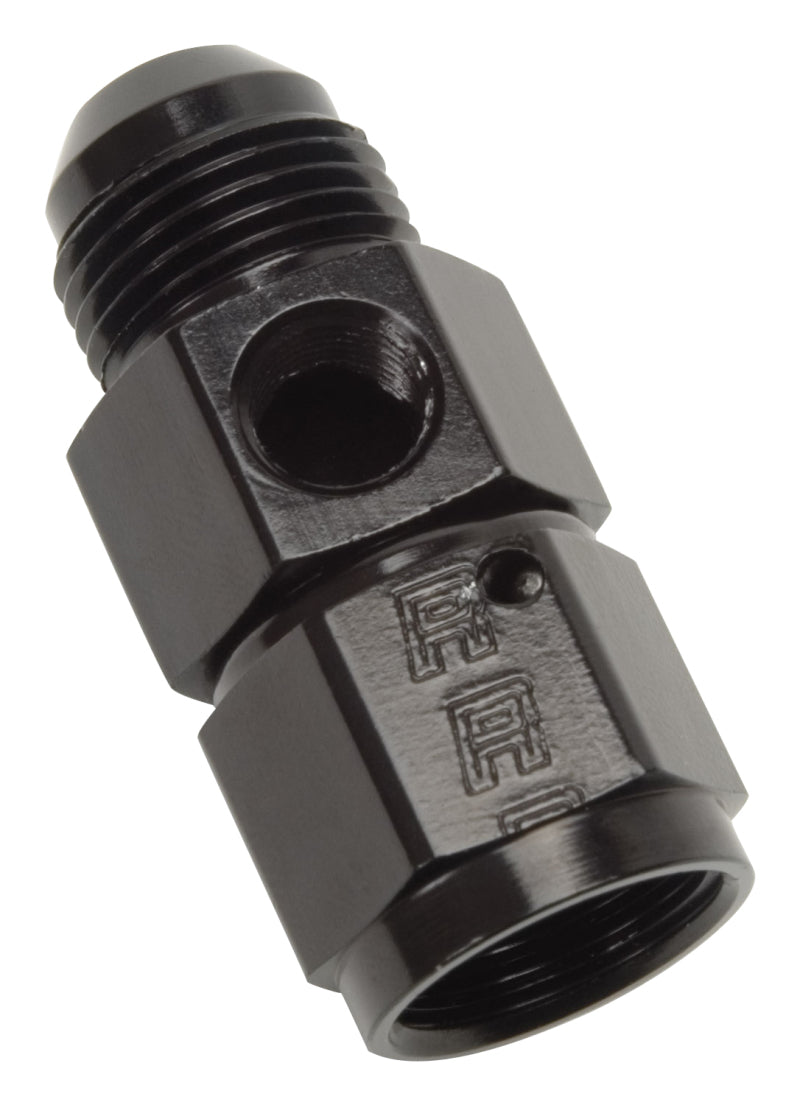 Russell Performance -6 AN Fuel Pressure Take off (Black) Fittings Russell