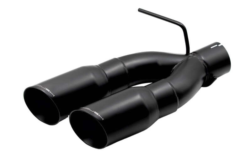 Roush 21-24 Ford F-150 5.0L 4in Black Exhaust Y Tip Kit Tips Roush