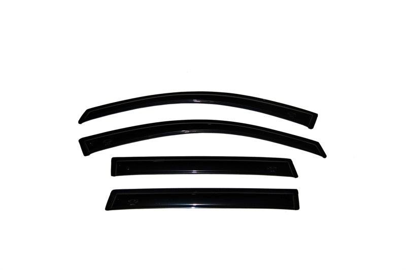 AVS 96-98 Chevy Tracker (4 Door) Ventvisor Outside Mount Window Deflectors 4pc - Smoke Wind Deflectors AVS
