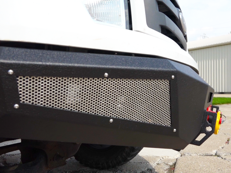 Fishbone Offroad 09-14 Ford F150 Front Bumper - Black Bumpers - Steel Fishbone Offroad