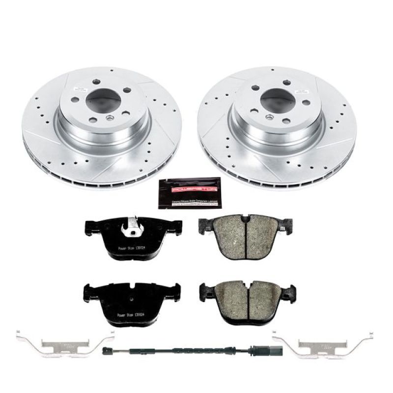 Power Stop 16-18 BMW X5 Rear Z23 Evolution Sport Brake Kit Brake Kits - Performance D&S PowerStop