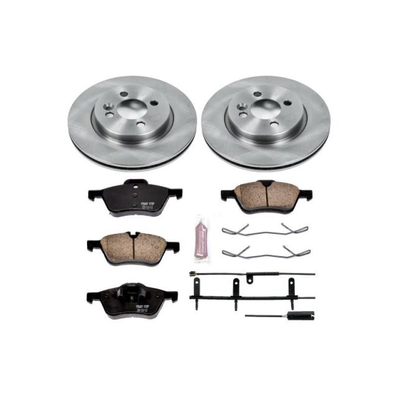 Power Stop 07-08 Mini Cooper Front Autospecialty Brake Kit Brake Kits - OE PowerStop