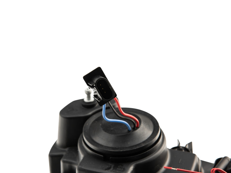 Raxiom 08-14 Dodge Challenger Dual LED Halo Projector Headlights- Black Housing (Clear Lens) Headlights Raxiom