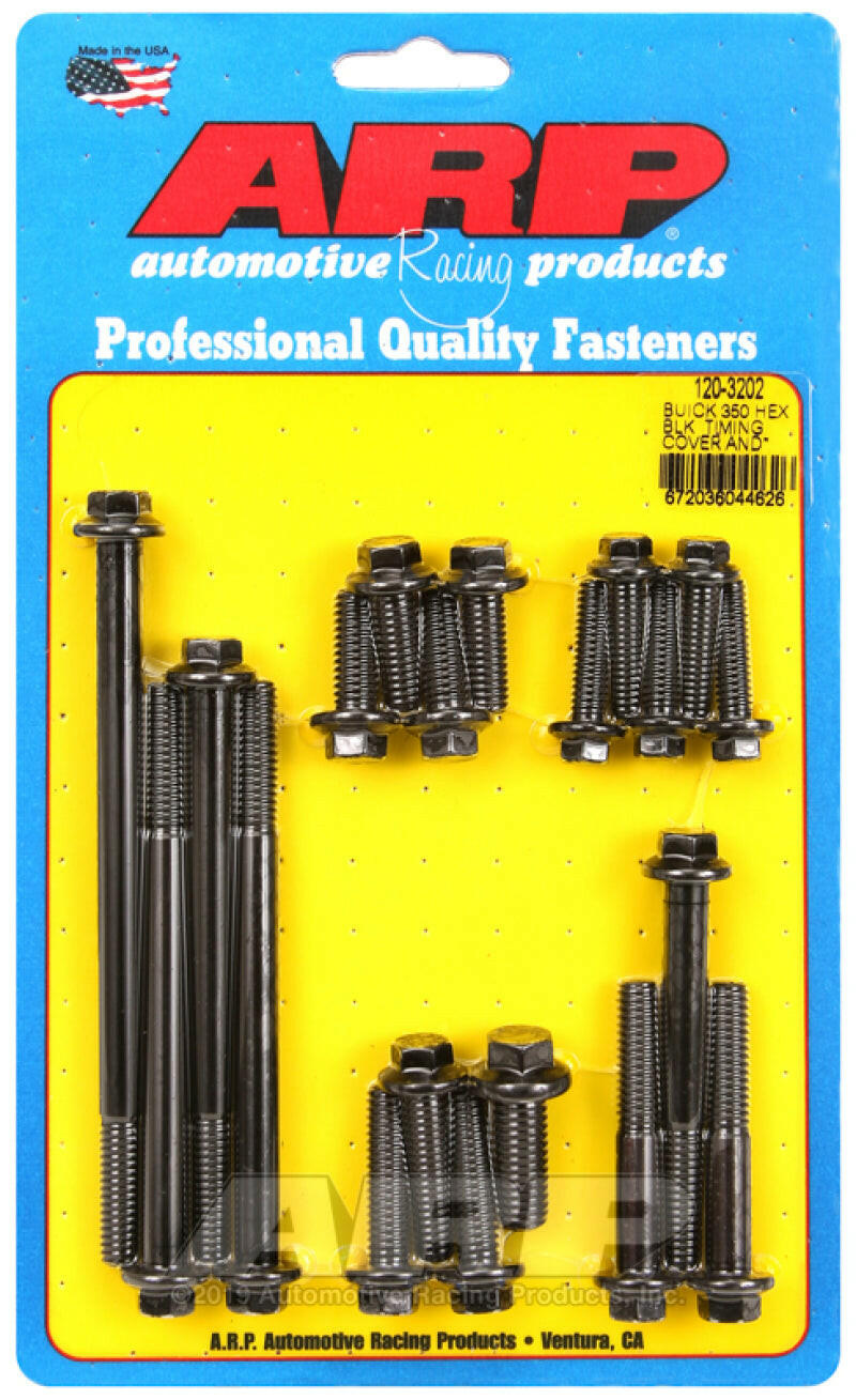 ARP Buick 350 Timing Cover and Water Pump Hex Bolt Kit Hardware Kits - Other ARP